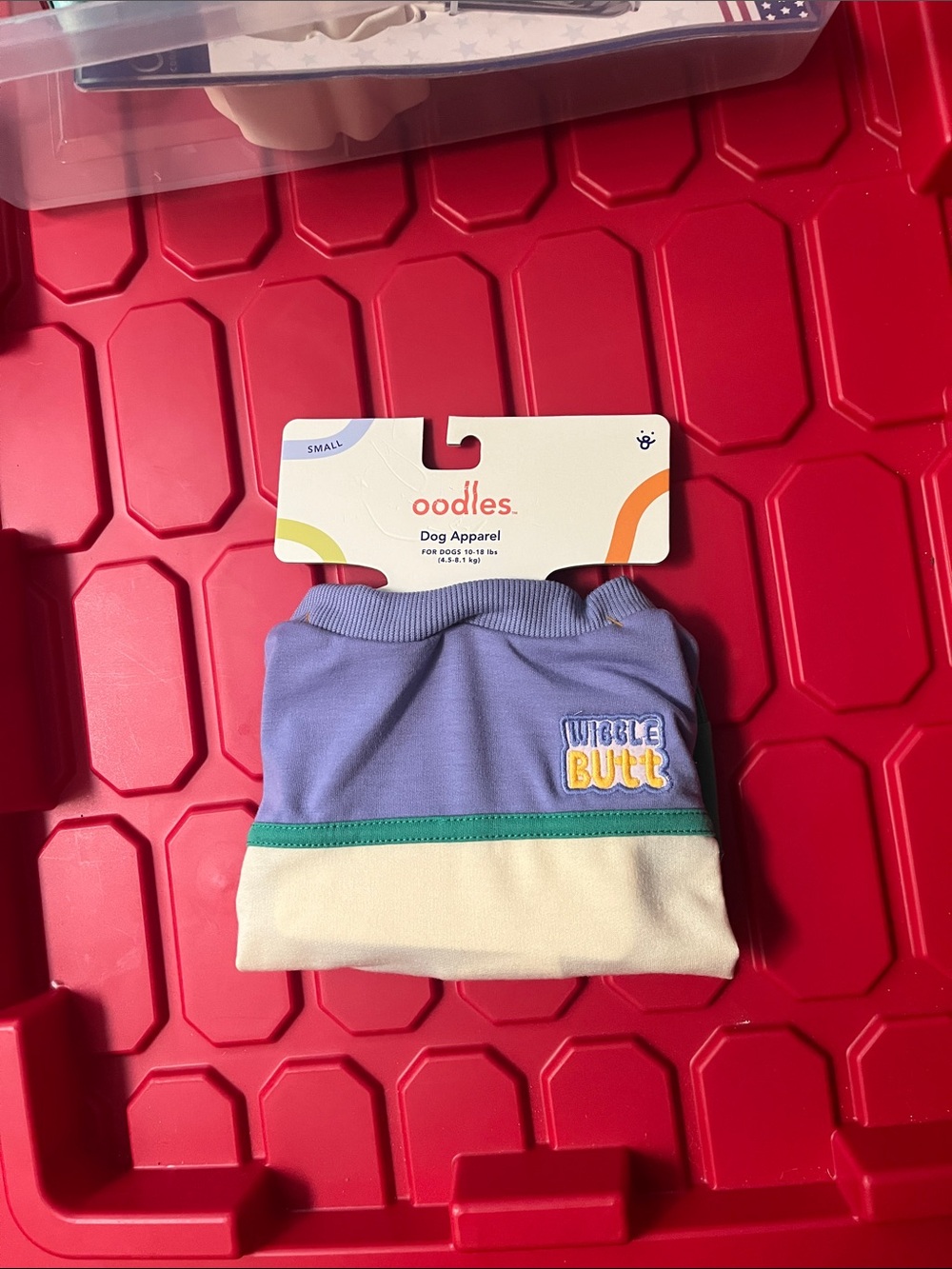 Oodles Lavender & Cream 'Wiggle Butt' Kids Dog Apparel